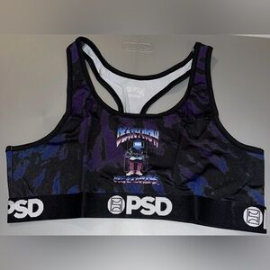 PSD Death Row Records Metal Death Sports Bra Women’s Size XL NWT Racerback